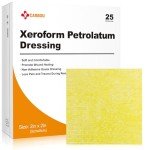 Xeroform Petrolatum Dressing 2"x2", 25 Pack