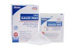 Dukal 3” x 3” Sterile Cotton Gauze Pads, 100 Count