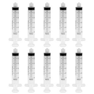 10ml Sterile Syringes with Luer Lock Tip - 10 Pack