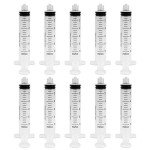 10ml Sterile Syringes with Luer Lock Tip - 10 Pack