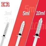 10ml Sterile Syringes with Luer Lock Tip - 10 Pack
