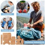 300 Pcs Waterproof Fabric Adhesive Bandages Variety Pack