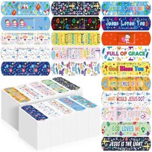 Christian Bible Verse Bandages - Fun Designs for All