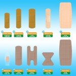 Hysimedy Variety Pack Adhesive Bandages - 210 Count