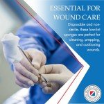 Non-Sterile 2" x 2" Gauze Sponges – 200 Count