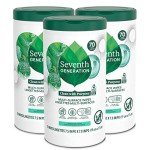 Seventh Generation Garden Mint Multi-Purpose Wipes, 70 Count