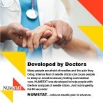 NUMSTAT Numbing Antiseptic Wipes for Pain Relief