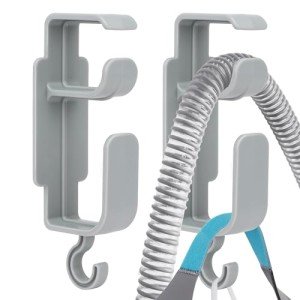 2 Pack CPAP Hose Holders with Anti-Unhook Feature