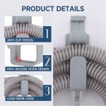 2 Pack CPAP Hose Holders with Anti-Unhook Feature