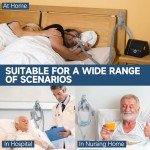 2 Pack CPAP Hose Holders with Anti-Unhook Feature