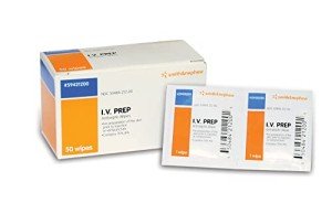 Smith+Nephew Antiseptic I.V. Prep Wipes - 50 Count