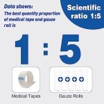 AZEN 20 Pack Premium Gauze Rolls Bandages