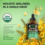 Mullein Leaf Drops for Lung Health Support