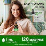 Mullein Leaf Drops for Lung Health Support