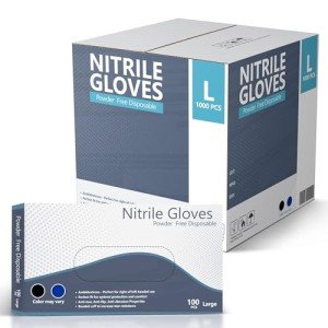 SPRINGCARE Nitrile Disposable Gloves, Powder-Free, 1000 Pcs