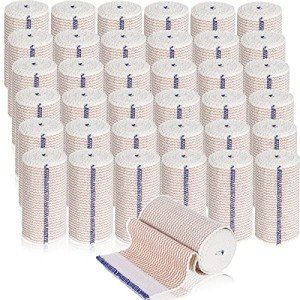 36 Pack Compression Bandage Wraps with Self Closure