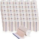 36 Pack Compression Bandage Wraps with Self Closure