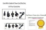 Power Cord for Phillips REMstar Pro Plus CPAP