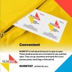 NUMSTAT Numbing Antiseptic Wipes for Pain Relief