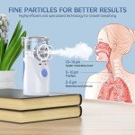 Handheld Mesh Nebulizer for Adults and Kids