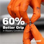 Raxwell Heavy Duty Nitrile Gloves - 100 Count