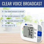 MABIS Talking Blood Pressure Monitor with Visual Guide