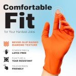 Raxwell Heavy Duty Nitrile Gloves - 100 Count