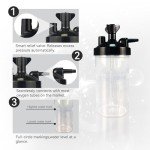 Portable Oxygen Humidifier Bottle with Tubing Elbow