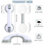 Bathroom Grab Bars for Bathtubs and Showers – 2 Pack