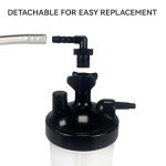 Portable Oxygen Humidifier Bottle with Tubing Elbow