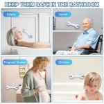 Bathroom Grab Bars for Bathtubs and Showers – 2 Pack