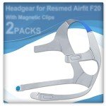 Replacement CPAP Headgear for AirFit F20 - 2 Pack
