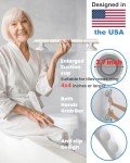 2 Pack 17.7" Suction Cup Grab Bars for Seniors