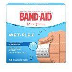 Water-Resistant Flex Bandages Value Pack, 60 Count