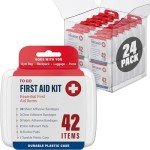 1000-Piece First Aid Kit - 24 Individual Boxes