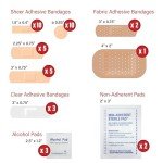 1000-Piece First Aid Kit - 24 Individual Boxes