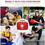 230-Piece Waterproof First Aid Kit for All Uses