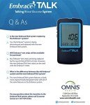 Embrace Talk Glucose Monitoring Device