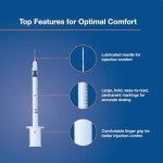 SureComfort U-100 Insulin Syringes 30G, Box of 100