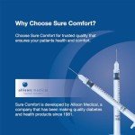 SureComfort U-100 Insulin Syringes 30G, Box of 100