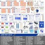508-Piece 4-in-1 Emergency First Aid Kit