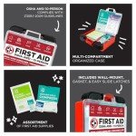 10-Person ANSI/OSHA First Aid Kit - 100 Pieces