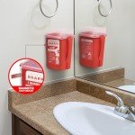 Medvera Portable Leak-Proof Sharps Container, 1 Quart