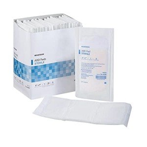 McKesson Sterile Abdominal Pads, Nonwoven, 120 Count