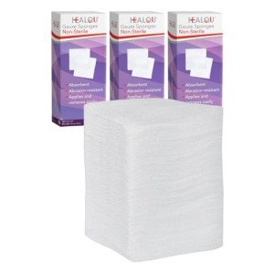 HEALQU 600 Non-Sterile 4x4" Gauze Pads