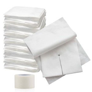 Sterile 2x2 Split Drain Sponge Gauze Pads - 70 Pack