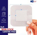 GauzeCare 6x6 Sterile Island Dressings - 25 Pack