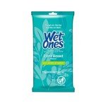 Plant-Based Antibacterial Hand Wipes - 20 Count Pack