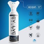 Portable 22-Liter Oxygen Canister with Breathing Cup