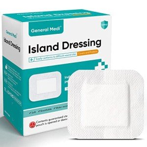 Sterile Bordered Gauze Pads – 50 Count